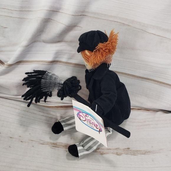 Disney Store Mary Poppins Bert Beanbag Plush Doll Chimney Sweeper 10.5 Inch - Picture 3 of 10